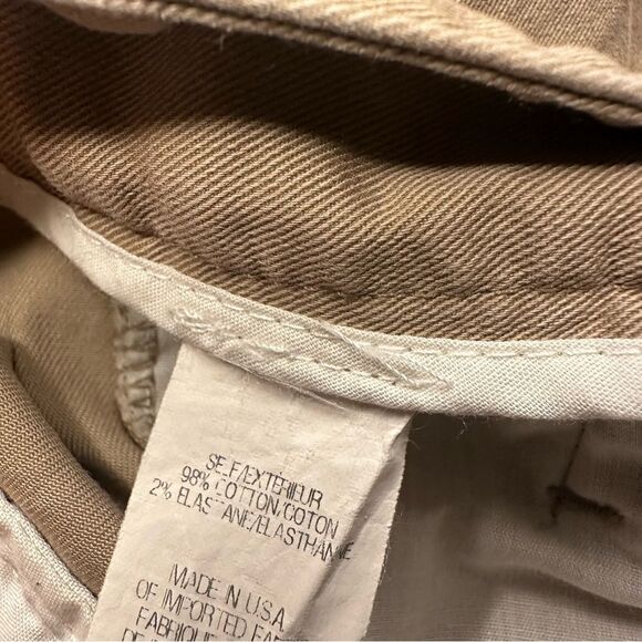 Theory Chinos Khaki Tan slim fit ankle length women’s Size 4 - Picture 10 of 10